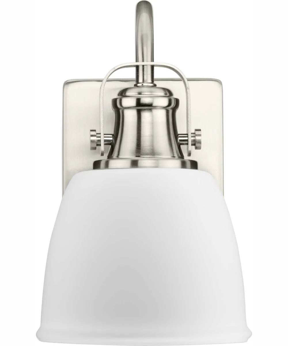 Preston 1-Light Coastal Bath Vanity Light Brushed Nickel - Image 9