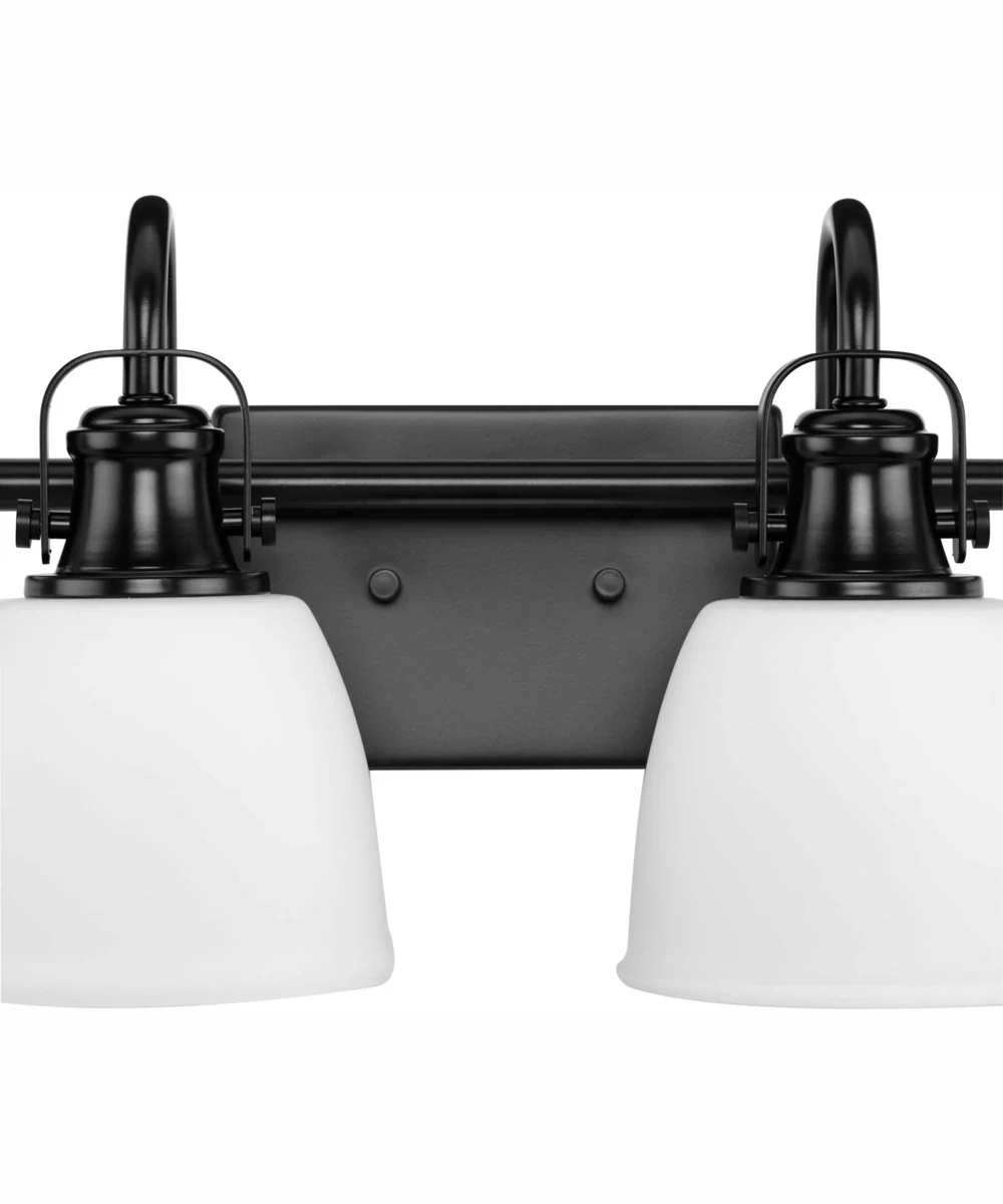 Preston 4-Light Coastal Bath Vanity Light Matte Black - Image 5