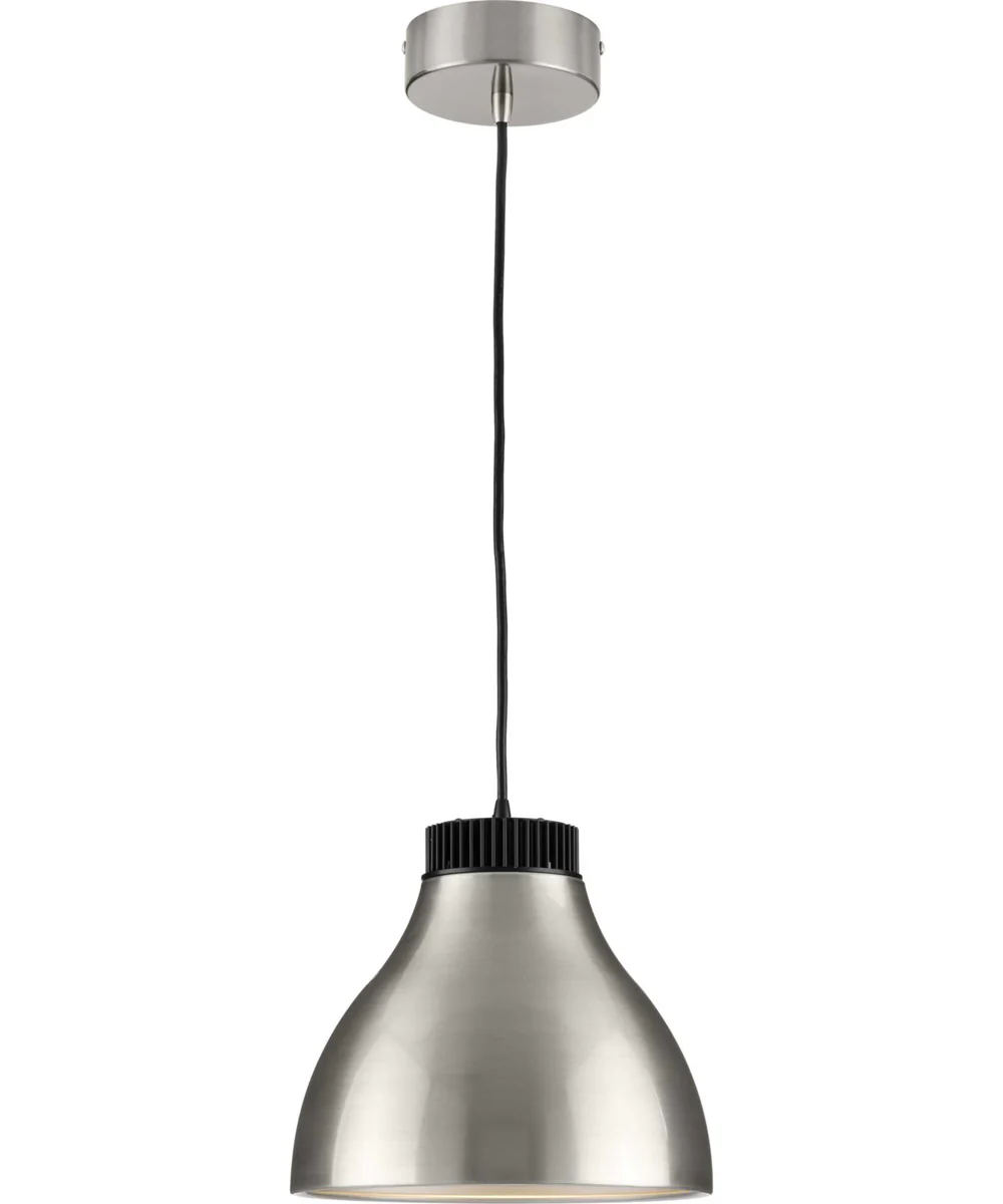 Radian LED Modern Metal Pendant Brushed Nickel - Image 3