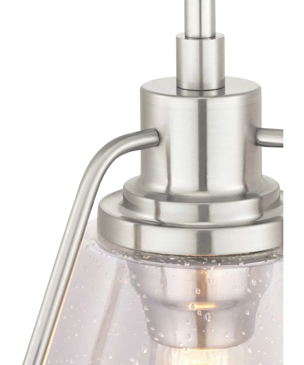 Range 1-Light Pendant Brushed Nickel - Image 4
