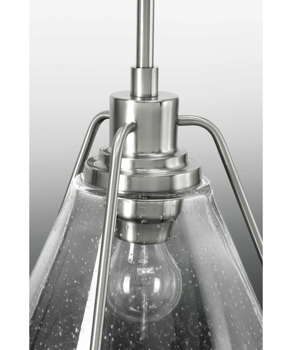 Range 1-Light Pendant Brushed Nickel - Image 5