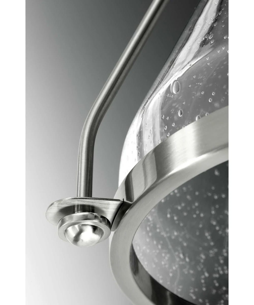 Range 1-Light Pendant Brushed Nickel - Image 7