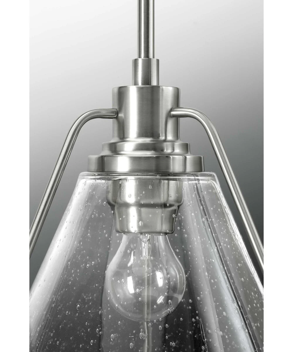 Range 1-Light Pendant Brushed Nickel - Image 8