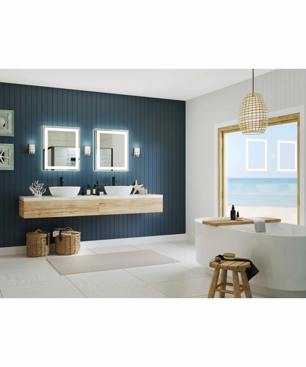 Reiss 1-Light Modern Farmhouse Vanity Light Brushed Nickel - Image 2