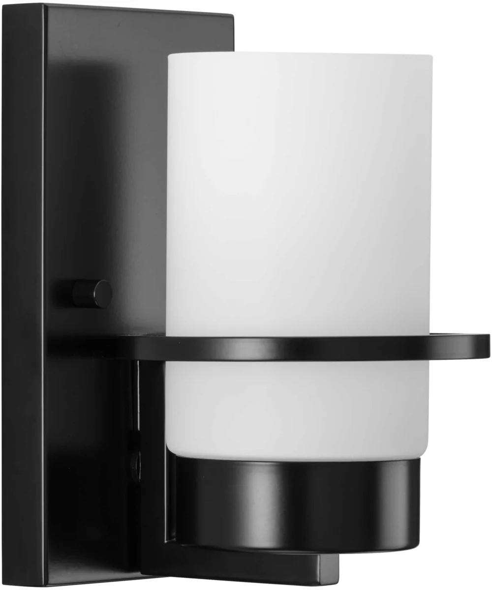 Reiss 1-Light Modern Farmhouse Vanity Light Matte Black - Image 11