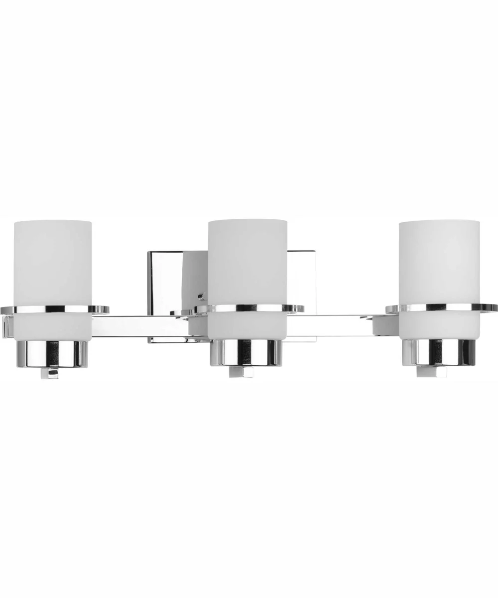 Reiss 3-Light Modern Farmhouse Vanity Light Polished Chrome