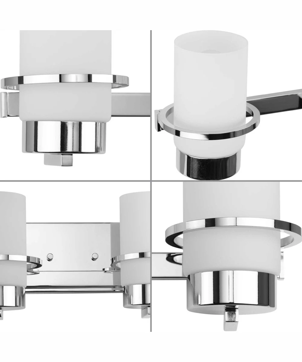 Reiss 4-Light Modern Farmhouse Vanity Light Polished Chrome - Image 6
