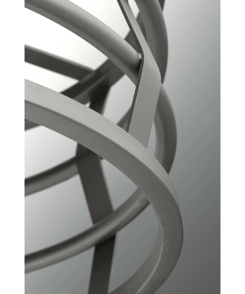 Remix 1-Light Global Pendant Light Graphite - Image 2