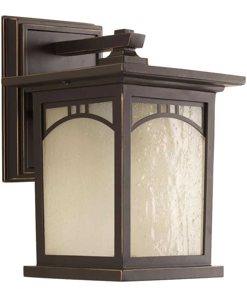 Residence 1-Light Small Wall Lantern Antique Bronze
