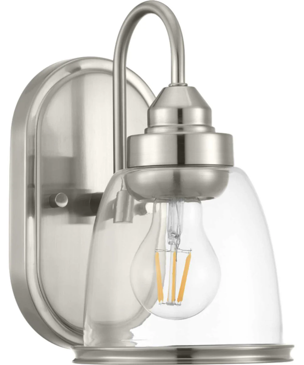 Saluda 1-Light Bath & Vanity Brushed Nickel