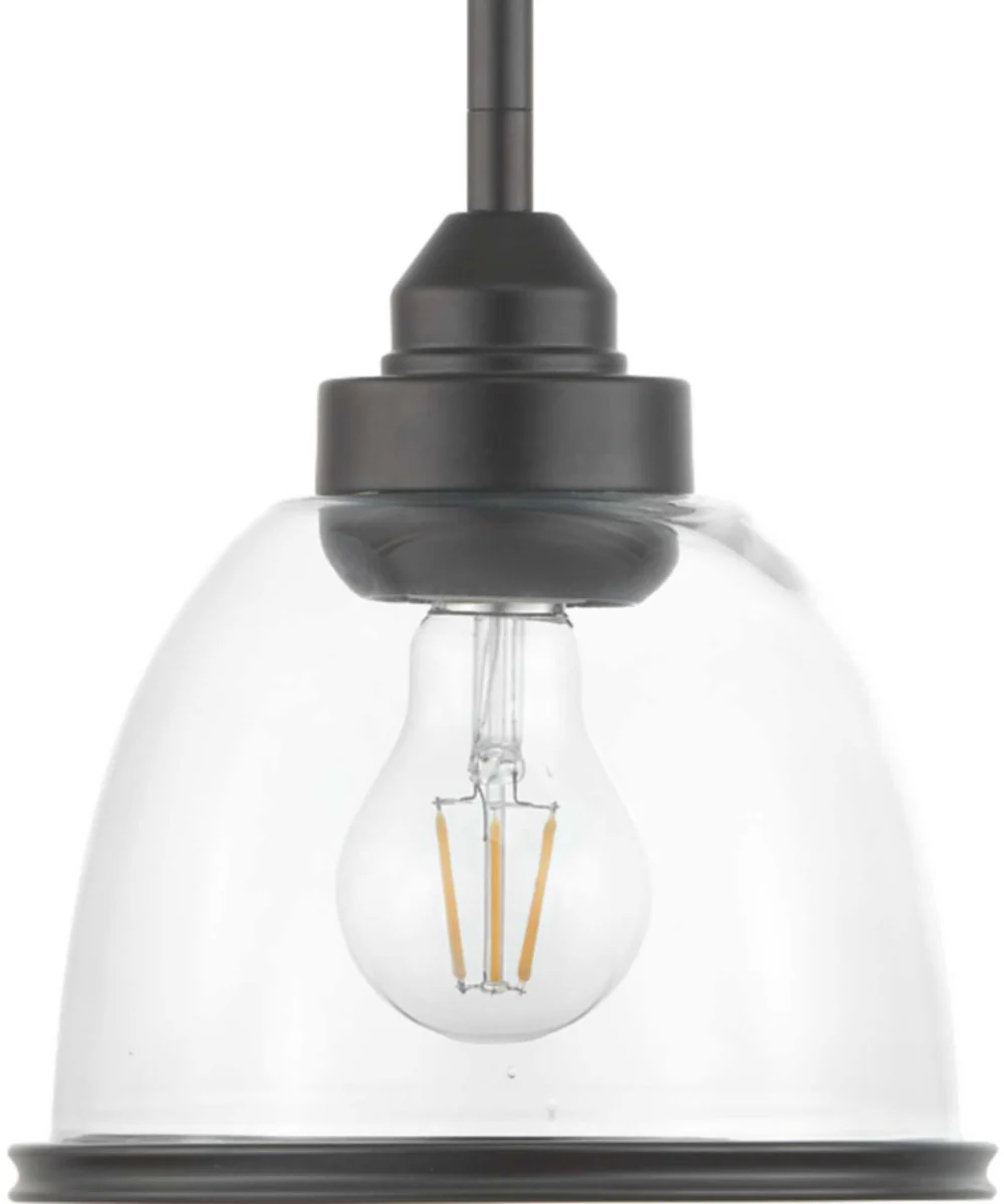 Saluda 1-Light Mini-Pendant Antique Bronze