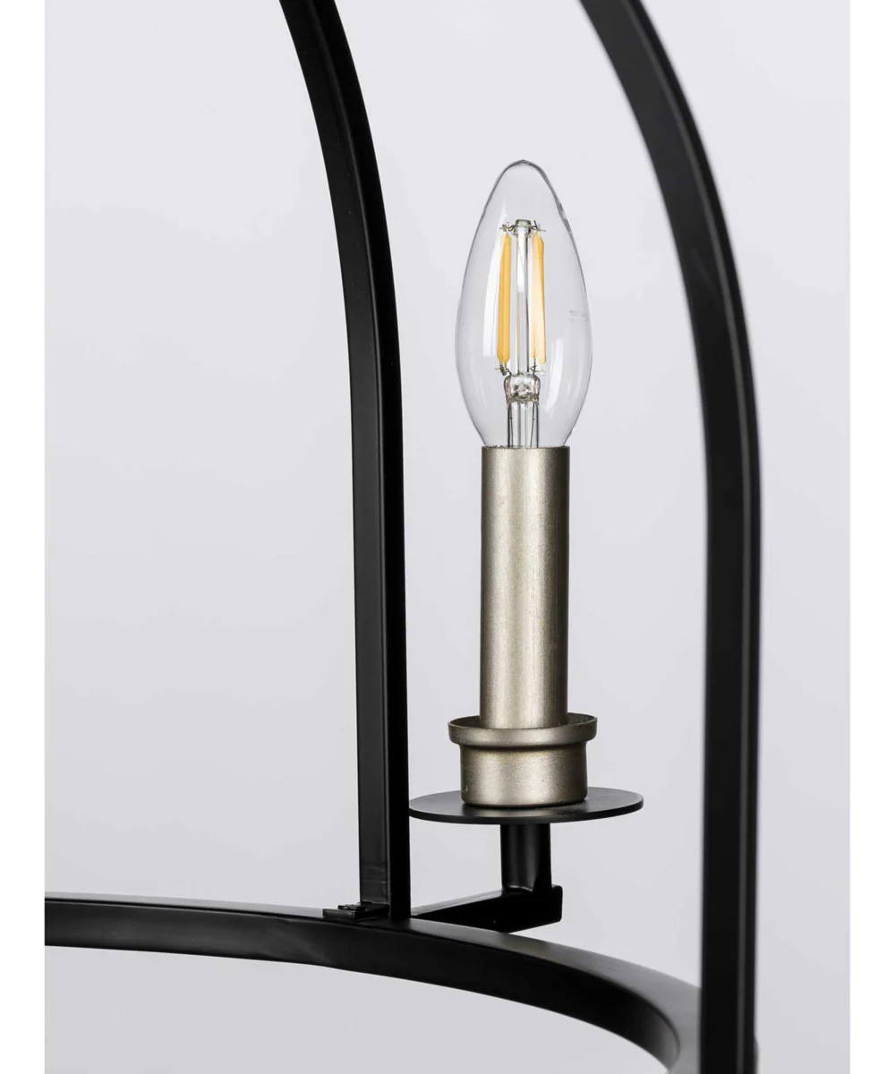 Seneca 5-Light Farmhouse Chandelier Light Matte Black - Image 11