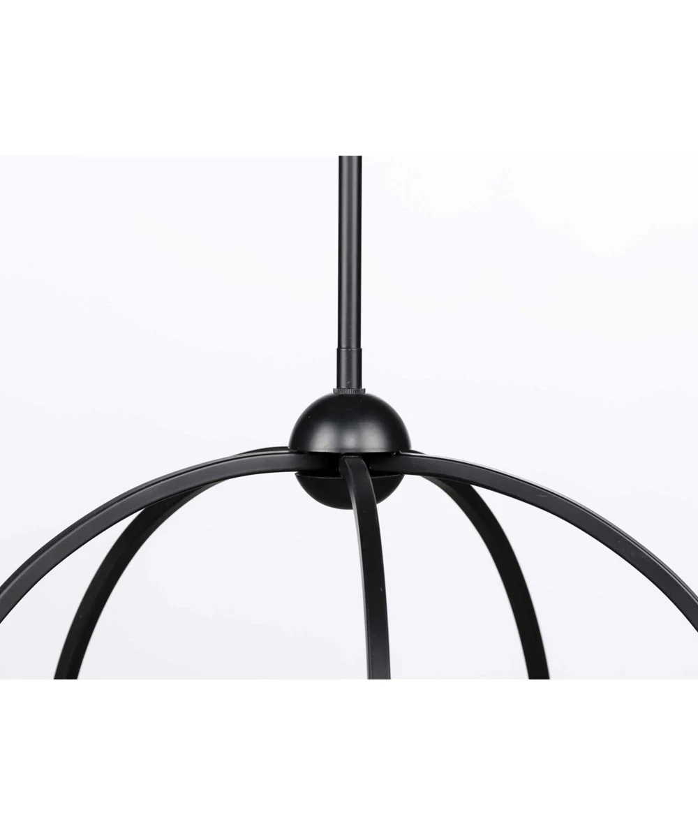 Seneca 5-Light Farmhouse Chandelier Light Matte Black - Image 12