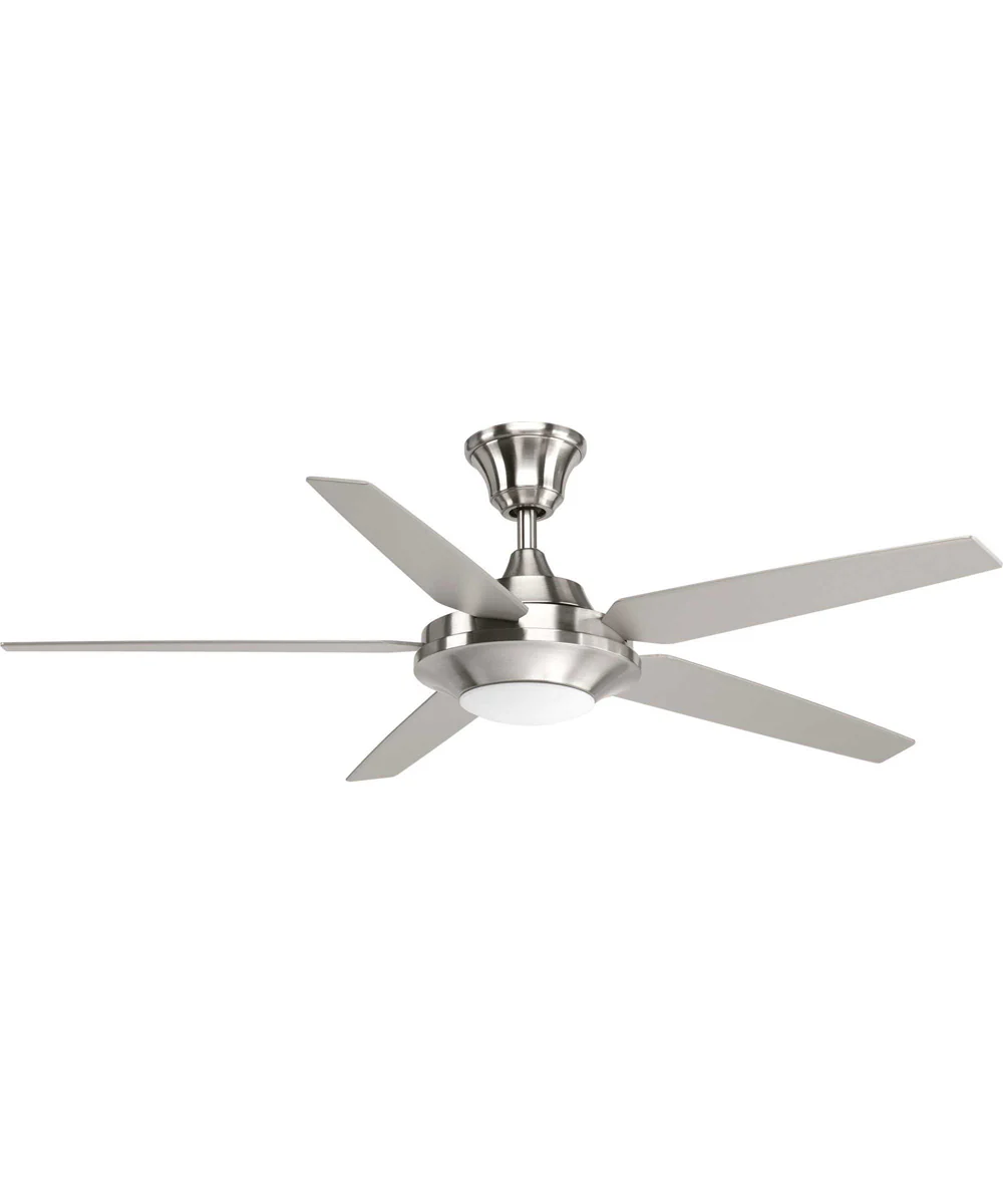 Signature Plus II 54" LED 5-Blade Fan Brushed Nickel