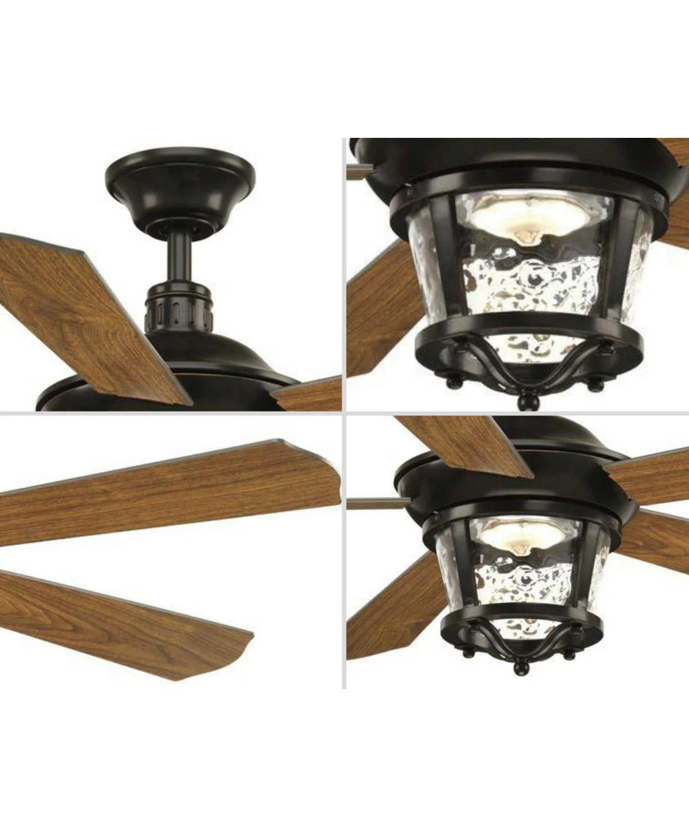 Smyrna Indoor/Outdoor 52" 5-Blade Ceiling Fan Antique Bronze - Image 10
