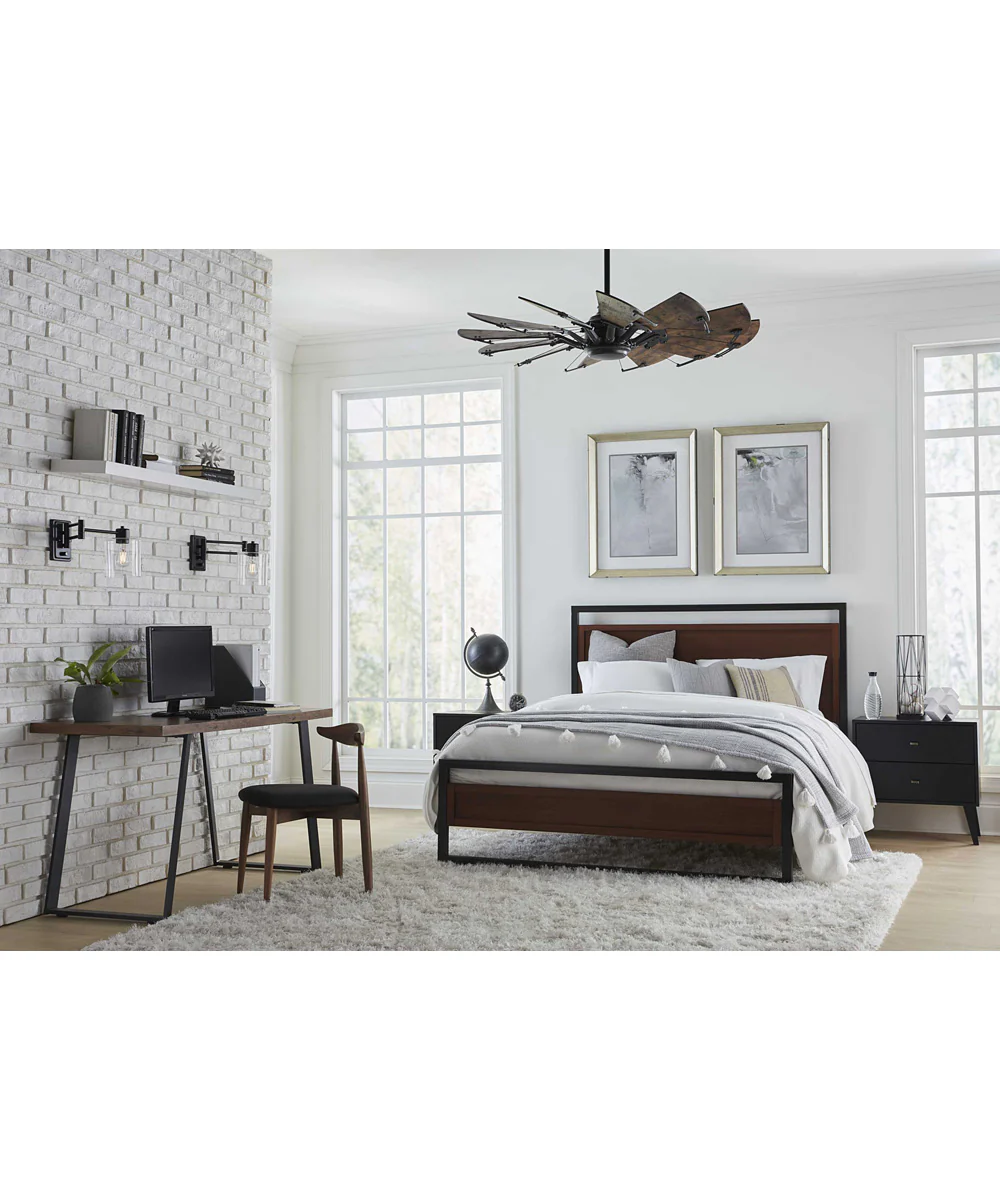 Springer 52-Inch 12-Blade DC Motor Farmhouse Windmill Ceiling Fan Architectural Bronze - Image 2