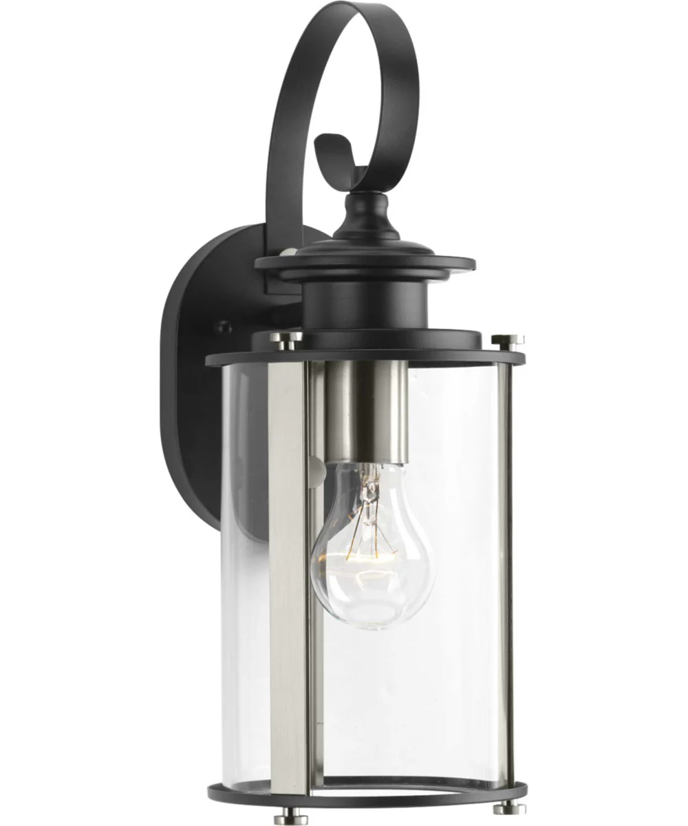Squire 1-Light Small Wall Lantern Matte Black - Image 6