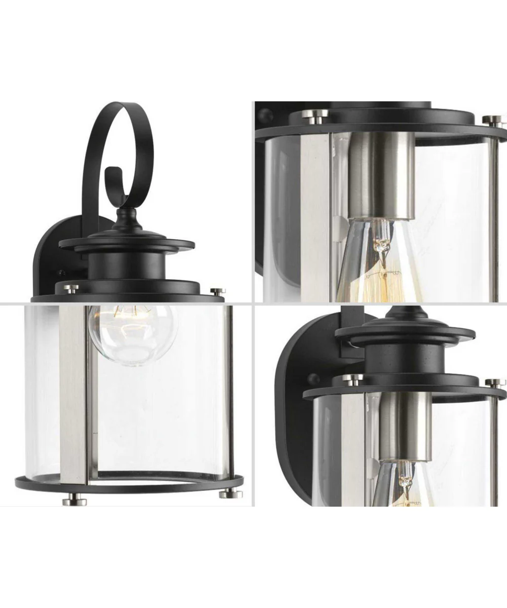 Squire 1-Light Small Wall Lantern Matte Black - Image 7