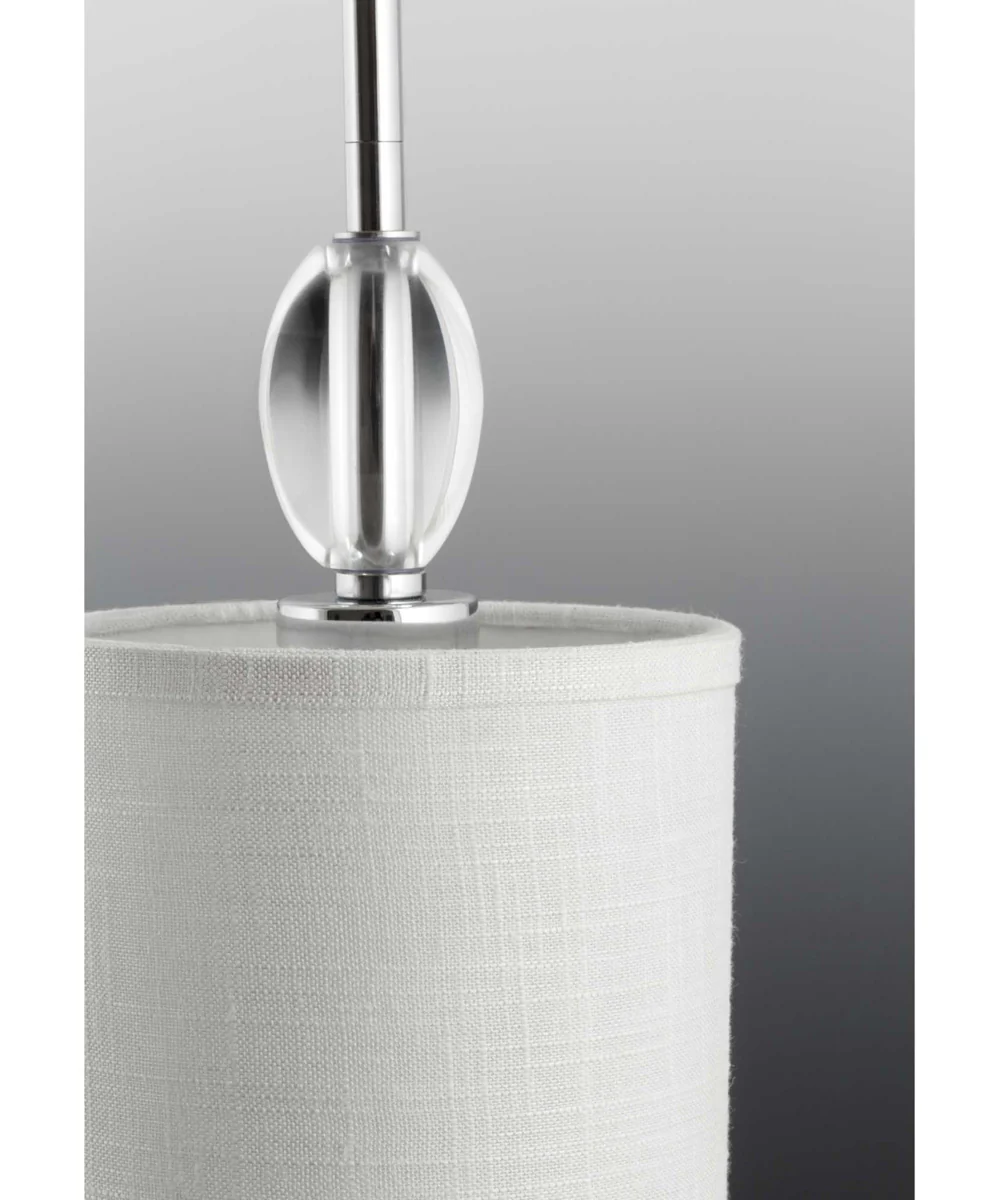 Status 13" 2-Light Flush Mount Polished Chrome - Image 3