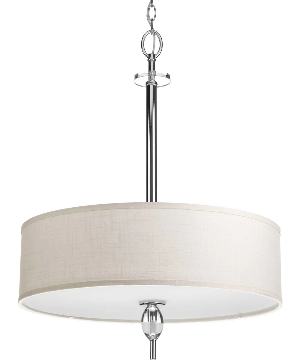 Status 4-Light Inverted Pendant Polished Chrome