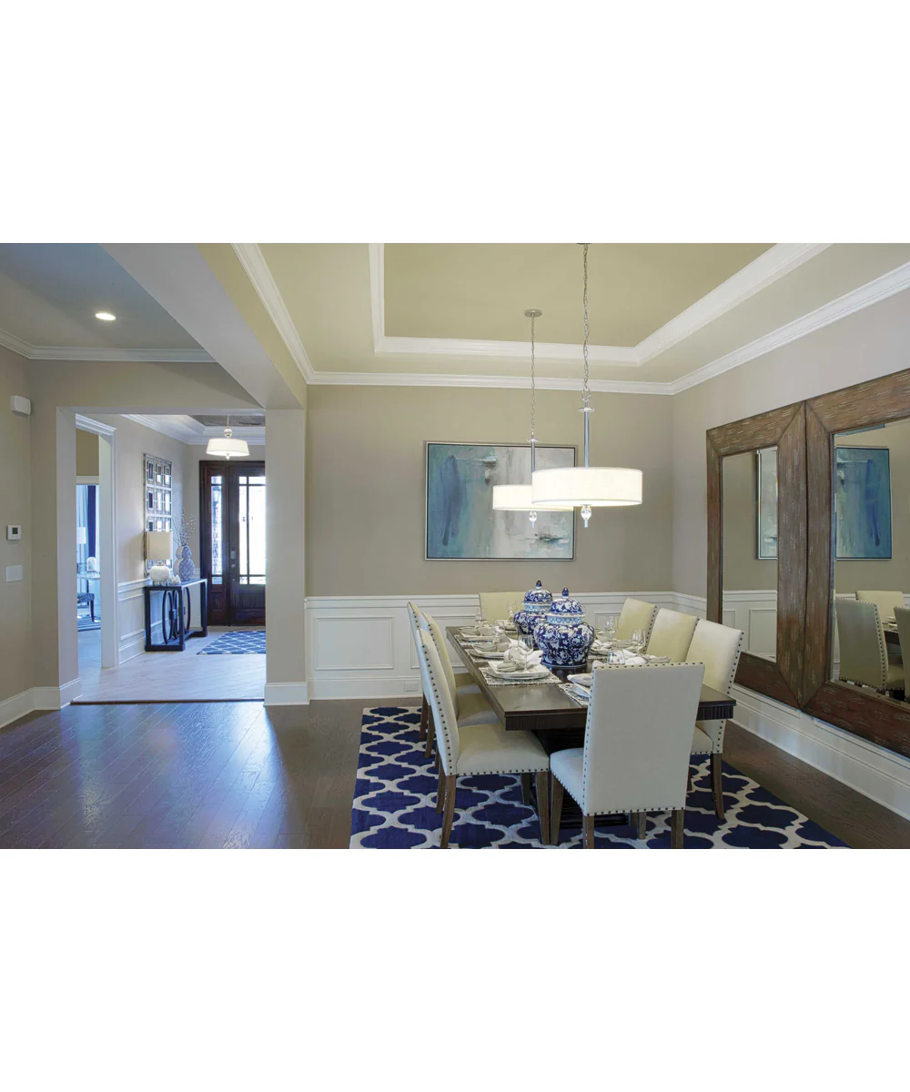 Status 4-Light Inverted Pendant Polished Chrome - Image 2