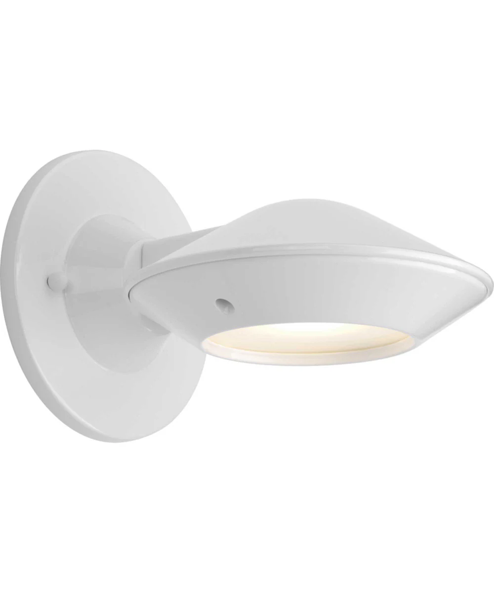 Strata LED Wall Lantern White - Image 2