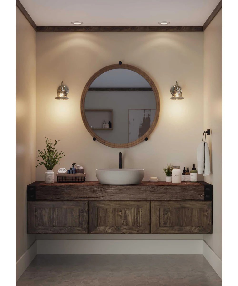 Tilley 1-Light Coastal Bath Vanity Light Brushed Nickel - Image 2