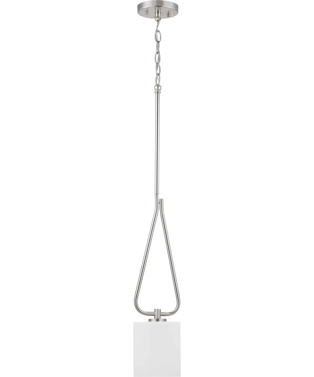 Tobin 1-Light Mini-Pendant Brushed Nickel - Image 4