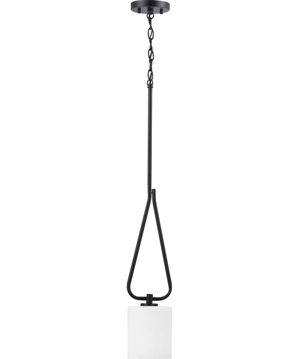 Tobin 1-Light Mini-Pendant Matte Black - Image 3