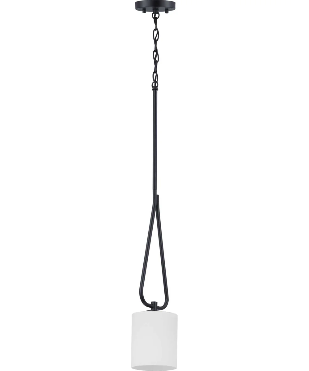 Tobin 1-Light Mini-Pendant Matte Black - Image 4