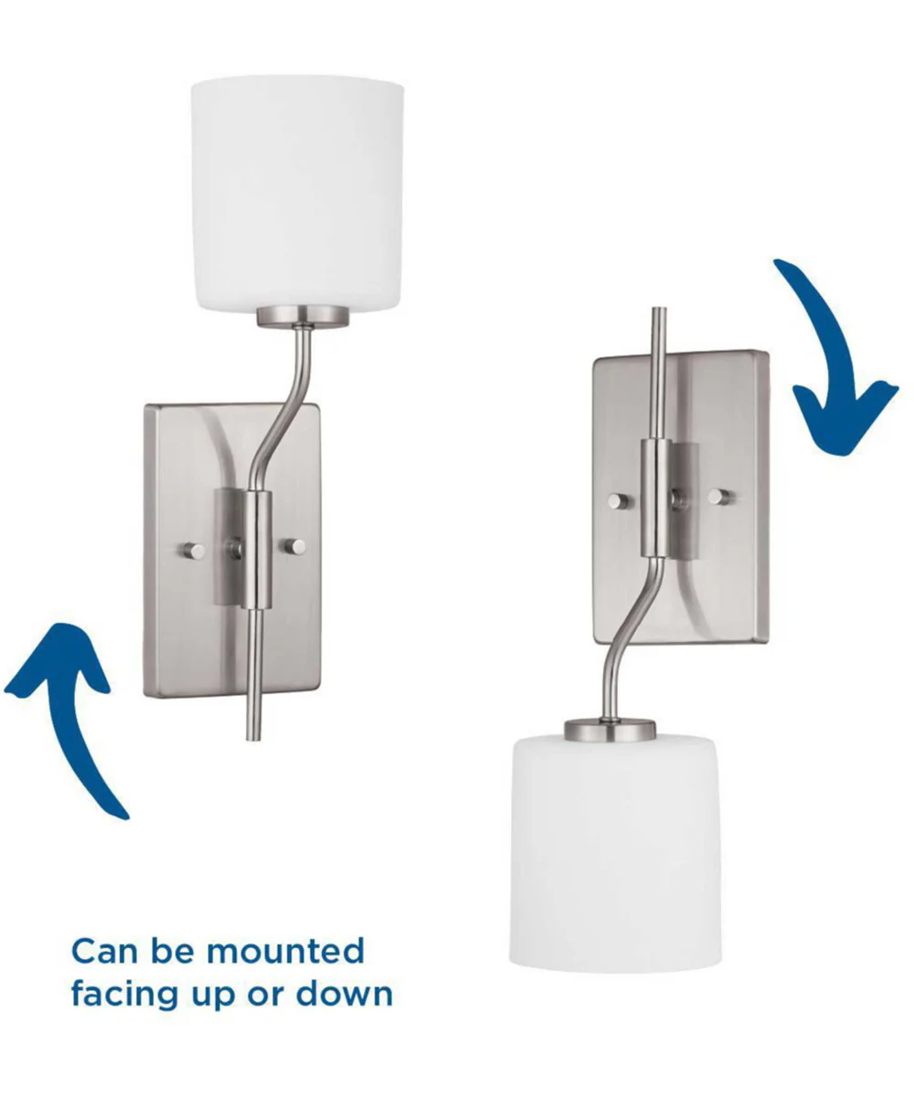 Tobin 1-Light Wall Bracket Brushed Nickel - Image 8