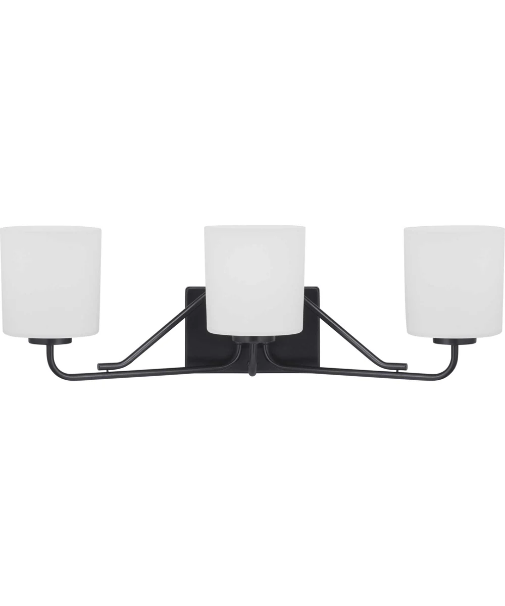 Tobin 3-Light Bath & Vanity Matte Black - Image 8