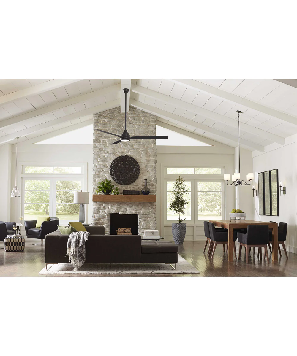 Tobin 5-Light Etched White Glass Modern Chandelier Light Matte Black - Image 2