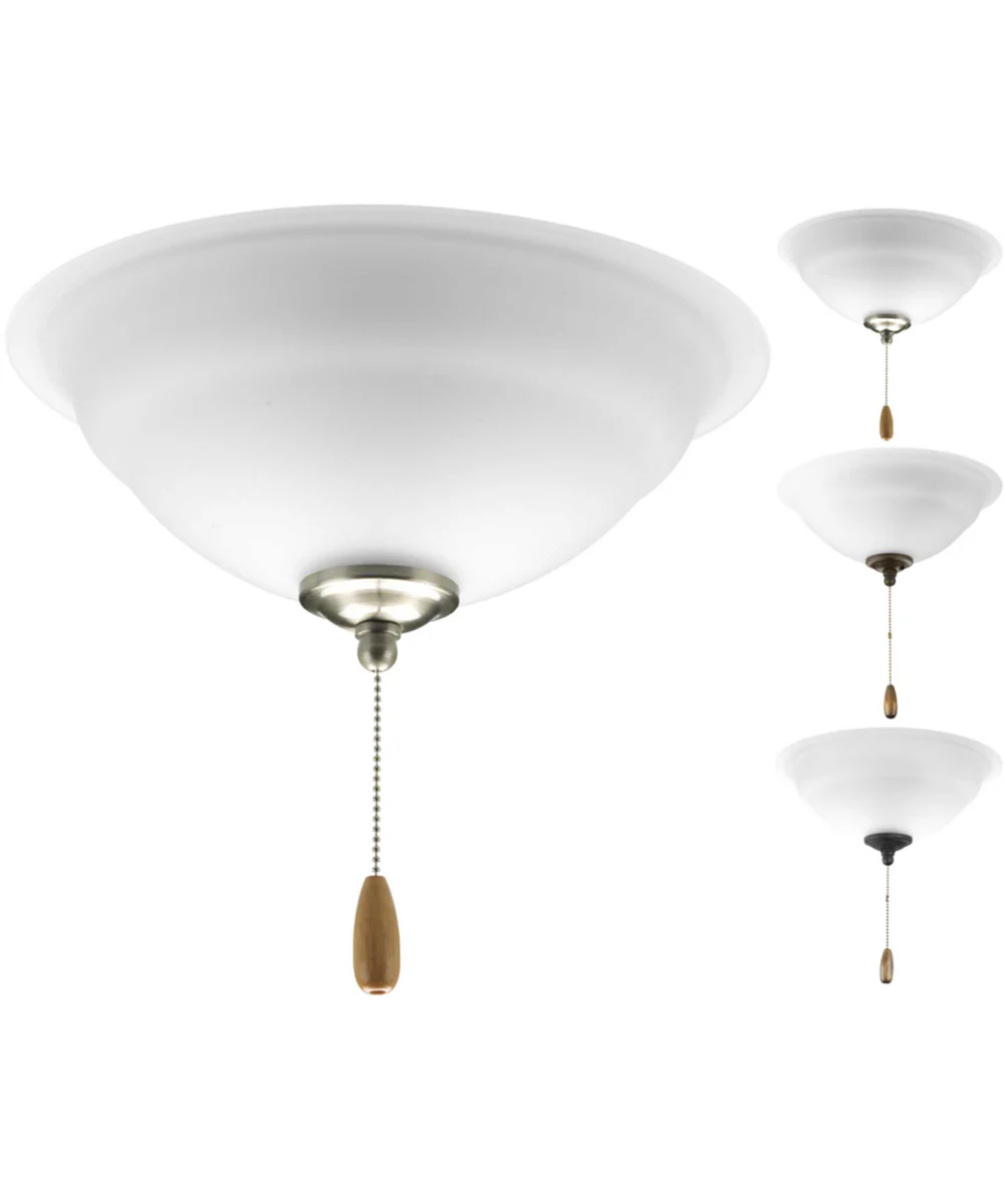 Torino 2-Light Ceiling Fan Light Unfinished