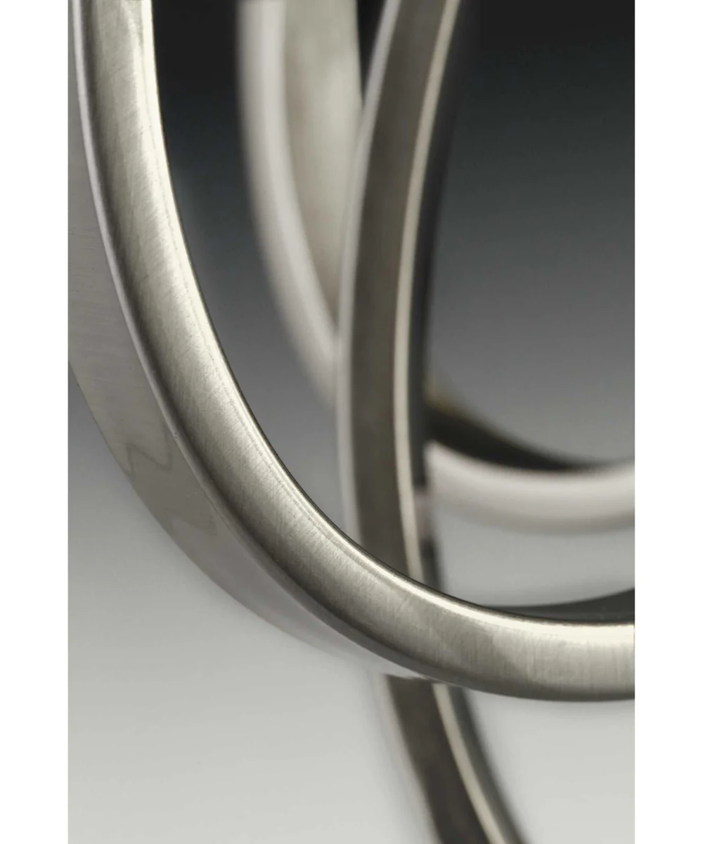 Torino 4-Light Etched Glass Transitional Bath Vanity Light Brushed Nickel - Image 5