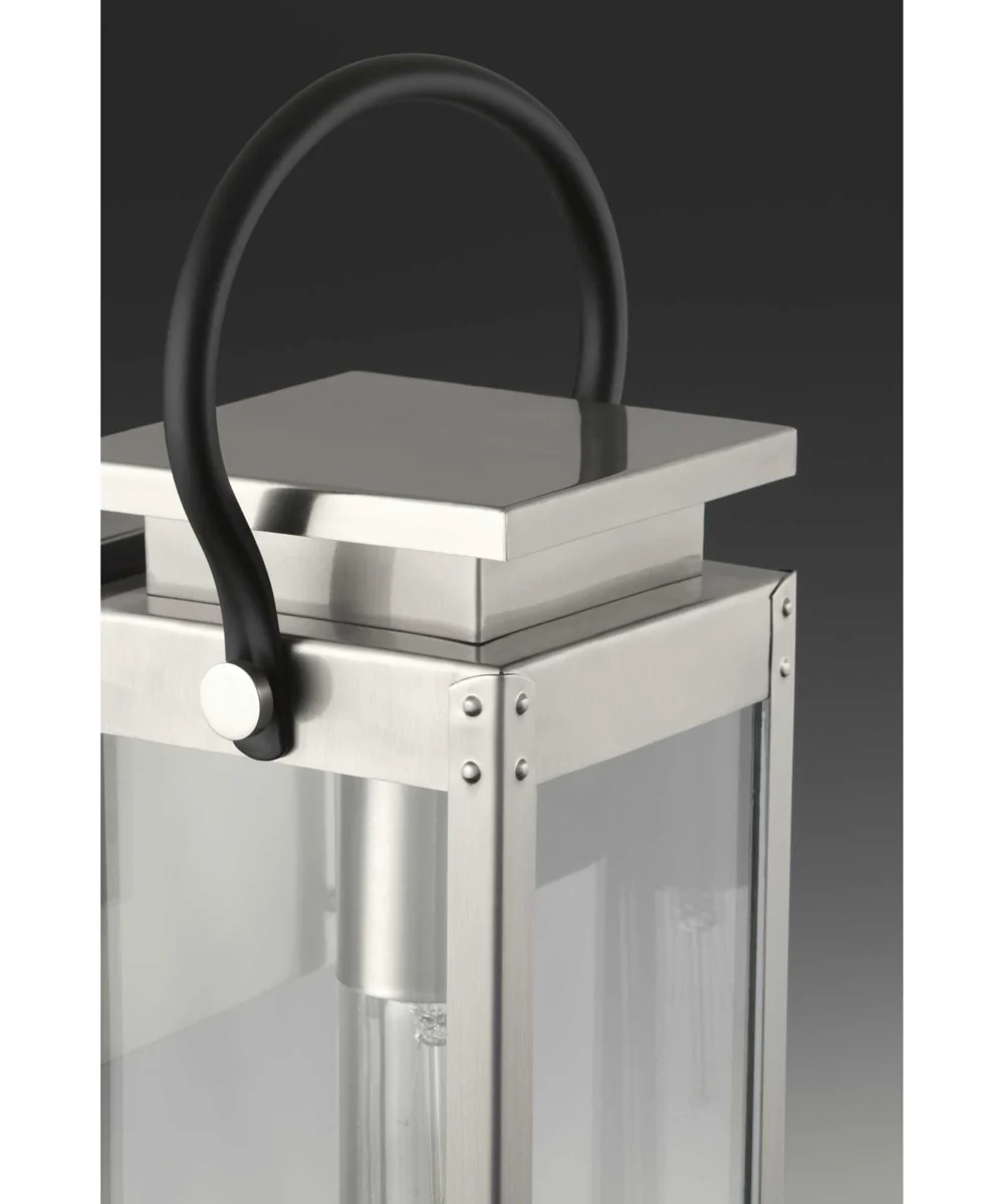Union Square 1-Light Small Wall-Lantern Stainless Steel - Image 7