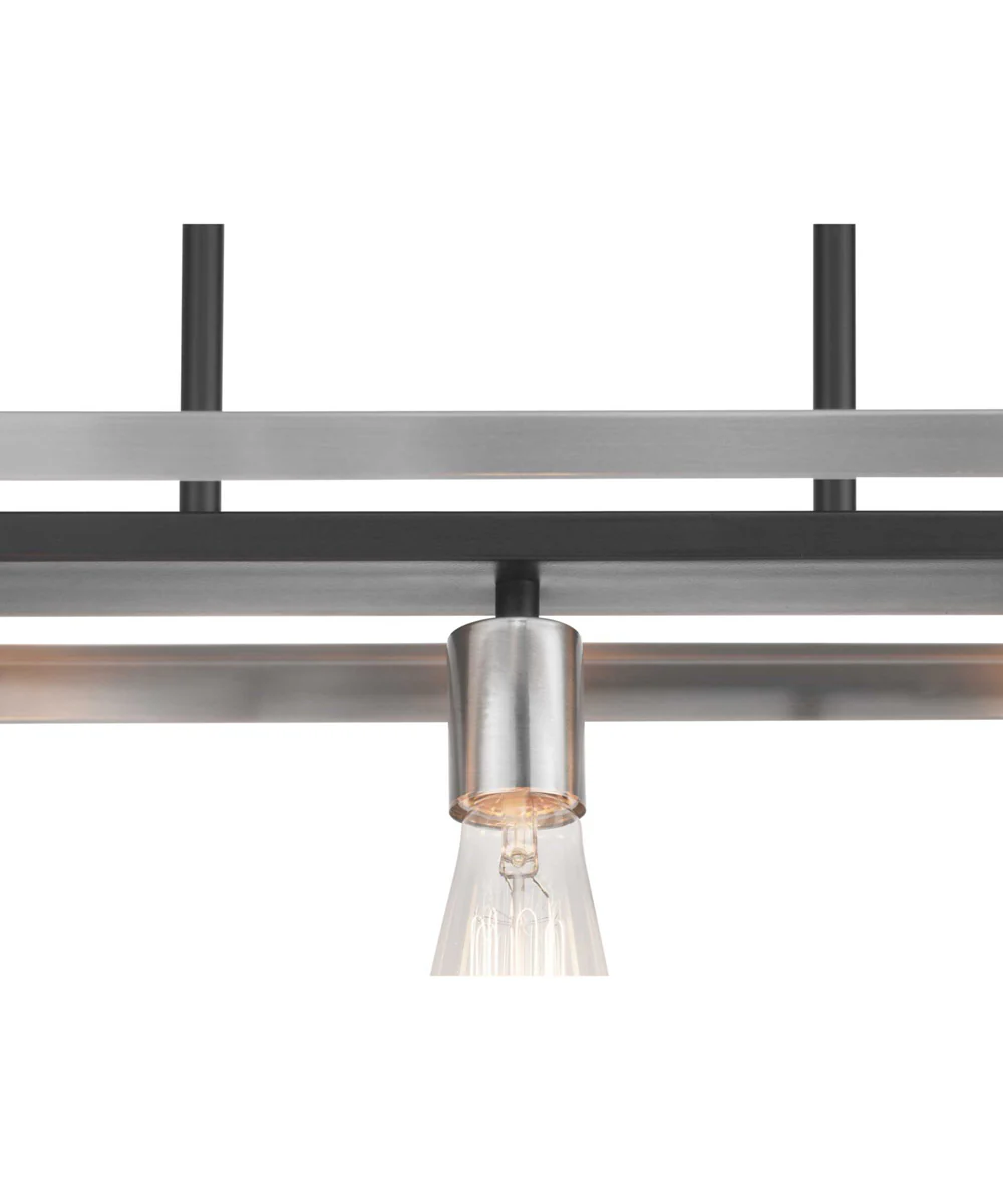 Union Square 5-Light Coastal Chandelier Light Stainless Steel - Image 5