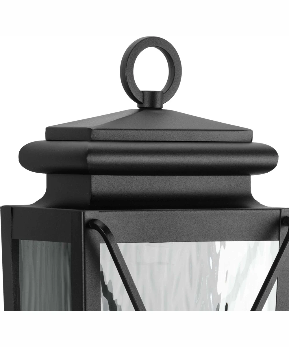 Wakeford 1-Light Transitional Outdoor Small Wall Lantern Textured Black - Image 7