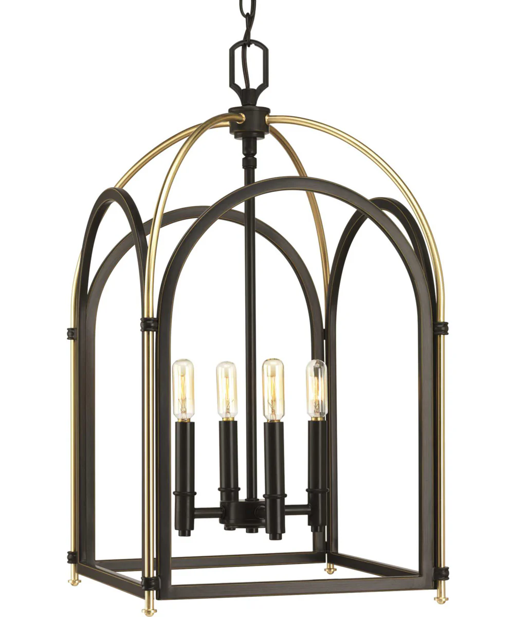 Westfall 4-Light Medium Foyer Pendant Antique Bronze - Image 3