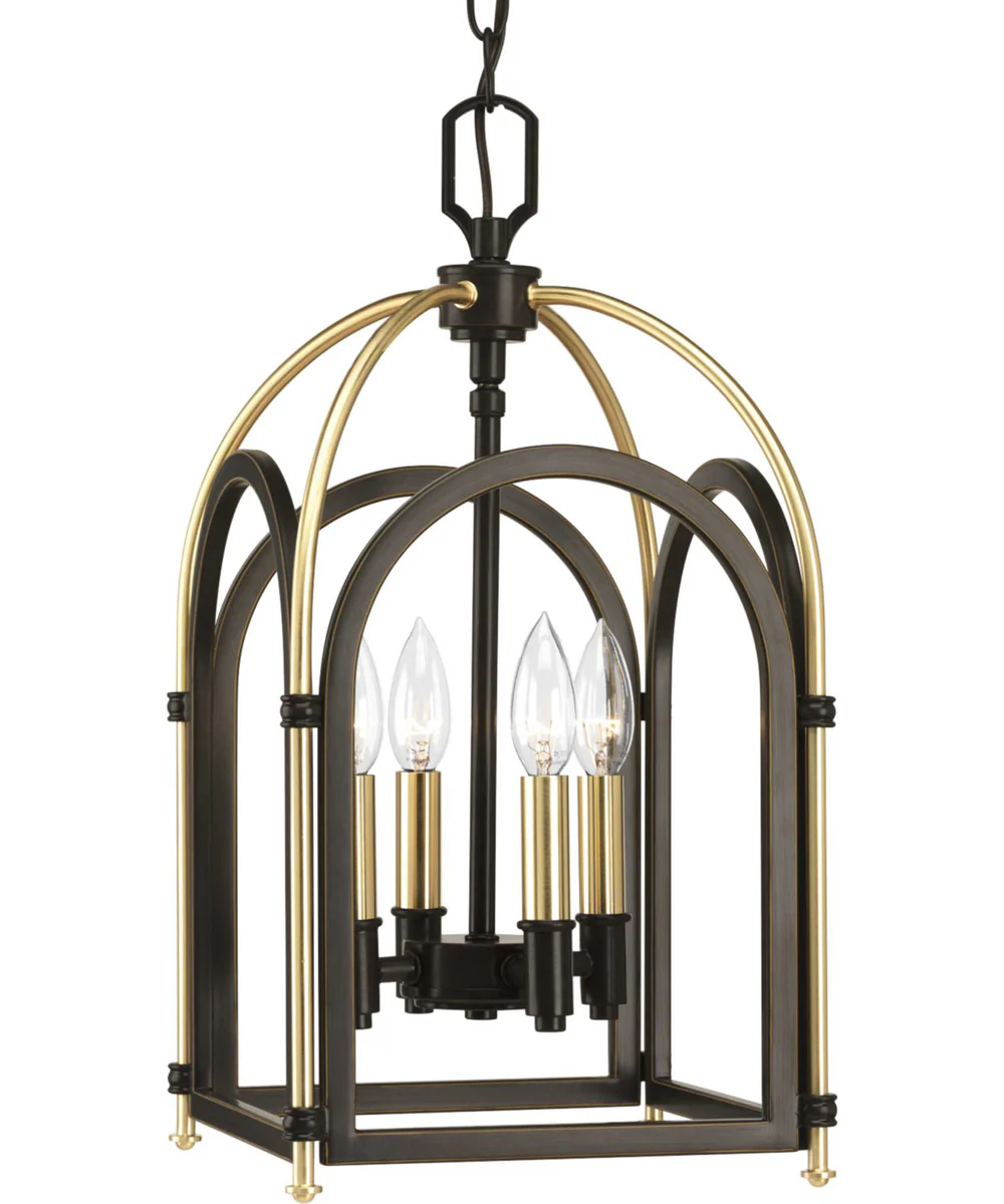 Westfall 4-Light Small Foyer Pendant Antique Bronze - Image 2