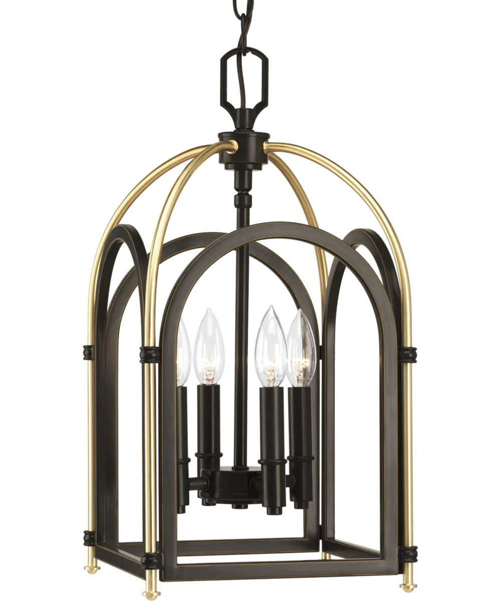 Westfall 4-Light Small Foyer Pendant Antique Bronze - Image 3