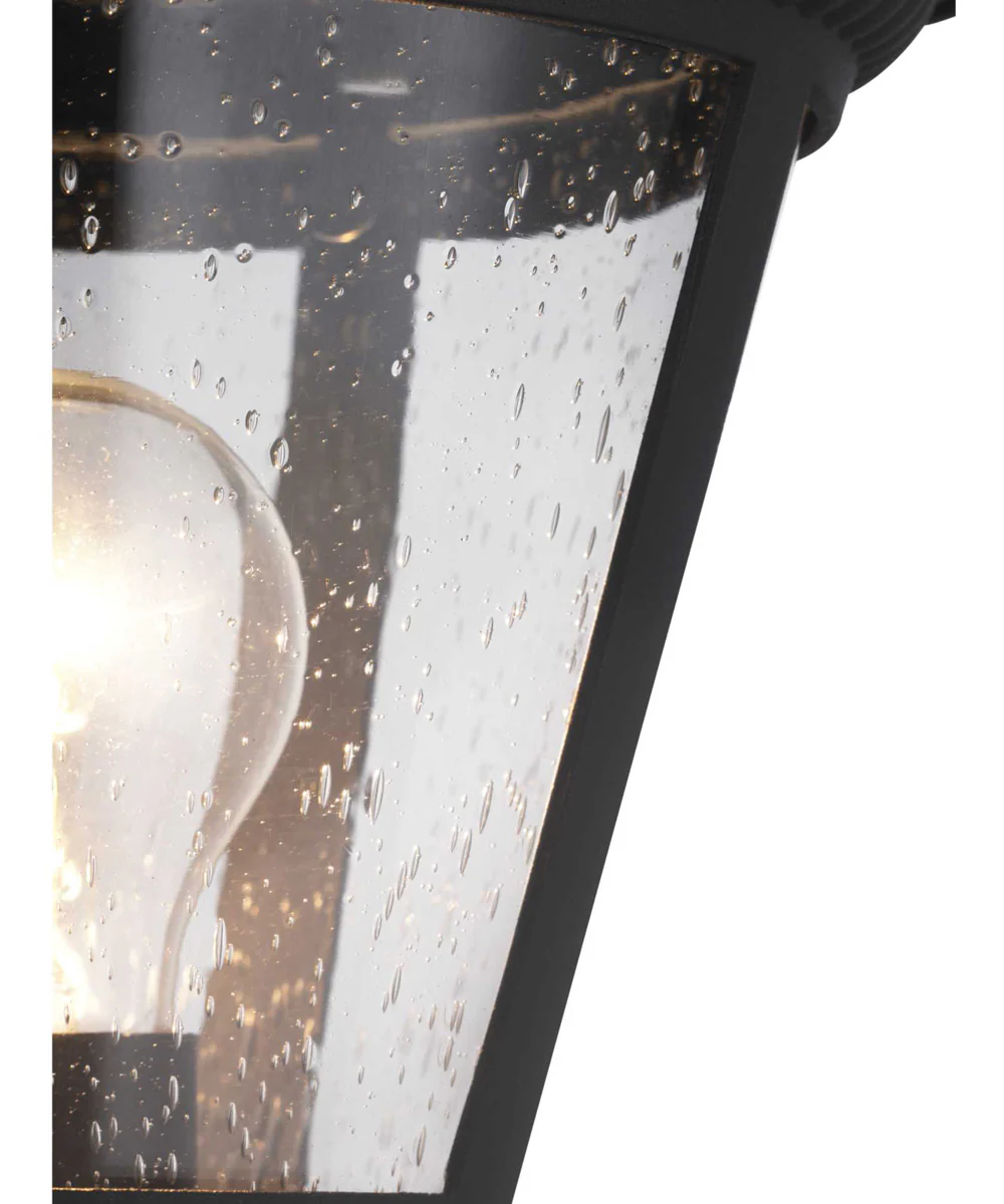 Westport 1-Light Small Wall Lantern Textured Black - Image 5