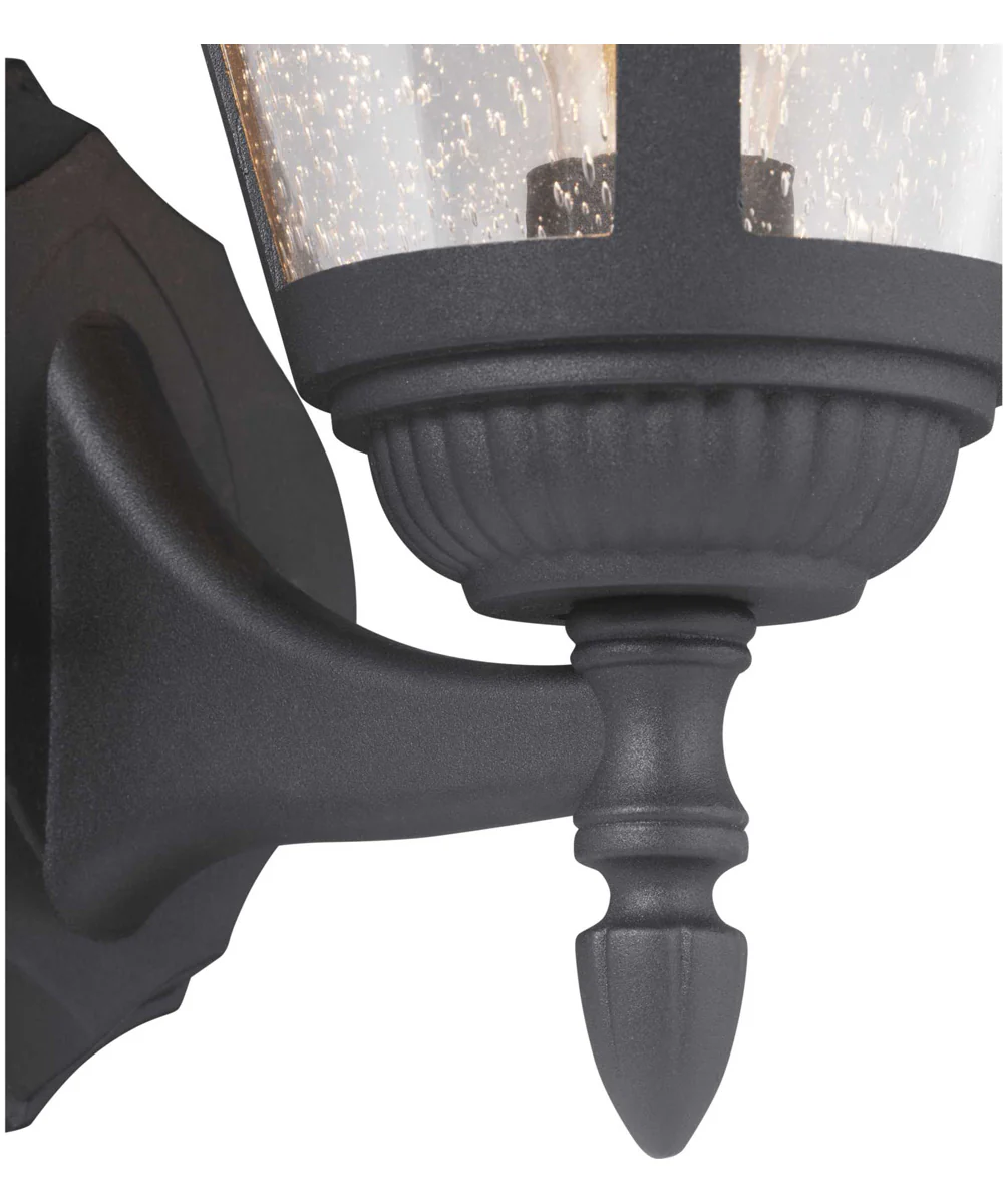 Westport 2-Light Medium Wall Lantern Textured Black - Image 2