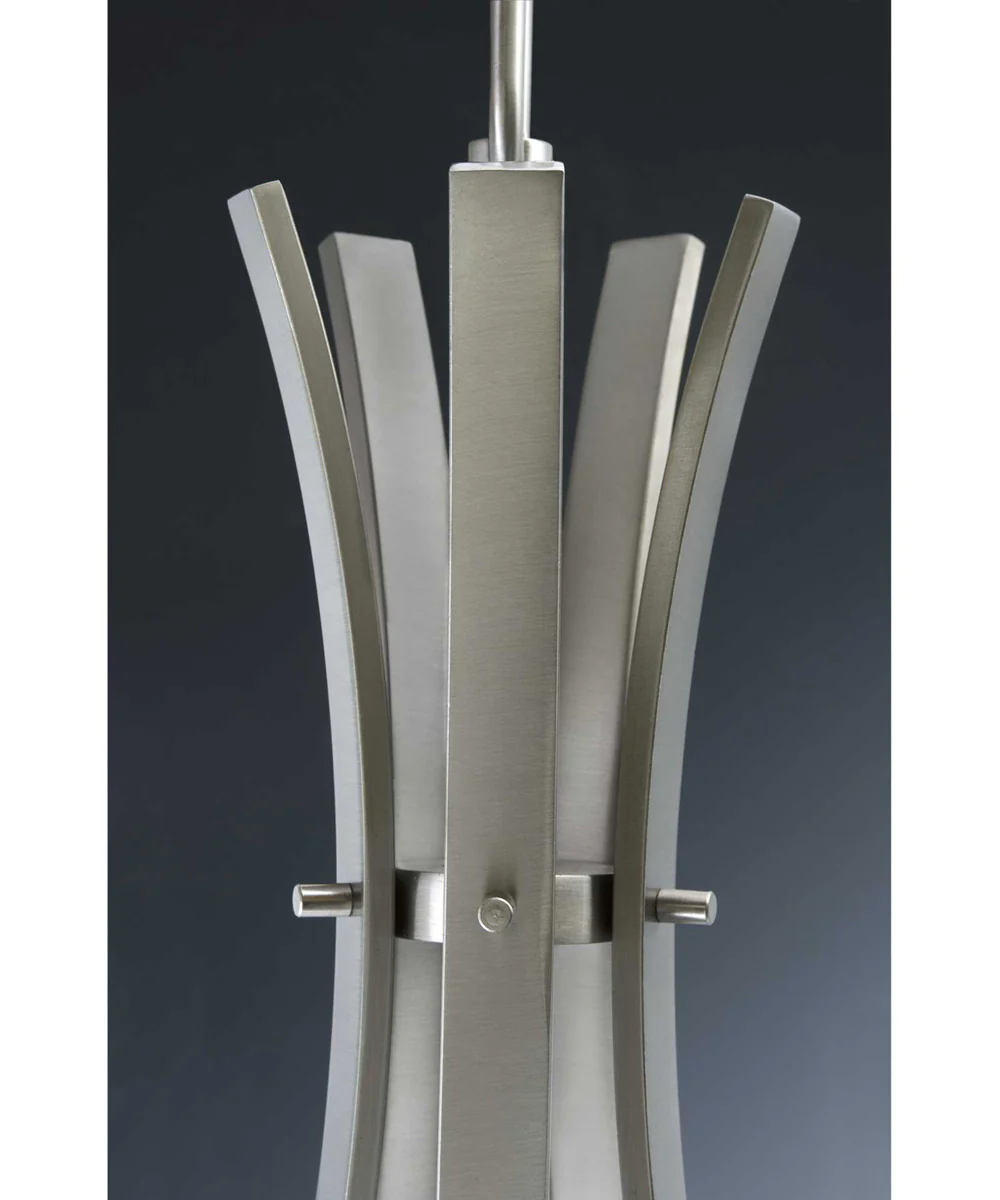 Wisten 2-Light Etched Glass Modern Bath Vanity Light Brushed Nickel - Image 6