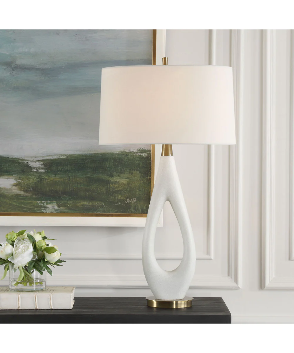 Promenade White Table Lamp - Image 2