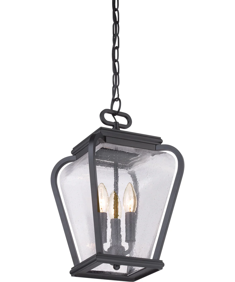 Province Large 3-light Outdoor Pendant Light Mystic Black - Image 4