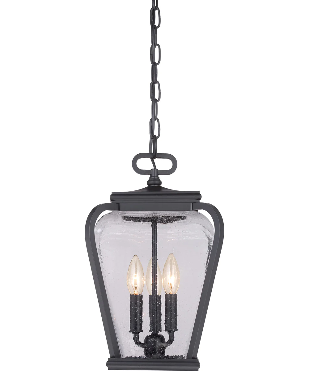 Province Large 3-light Outdoor Pendant Light Mystic Black - Image 5
