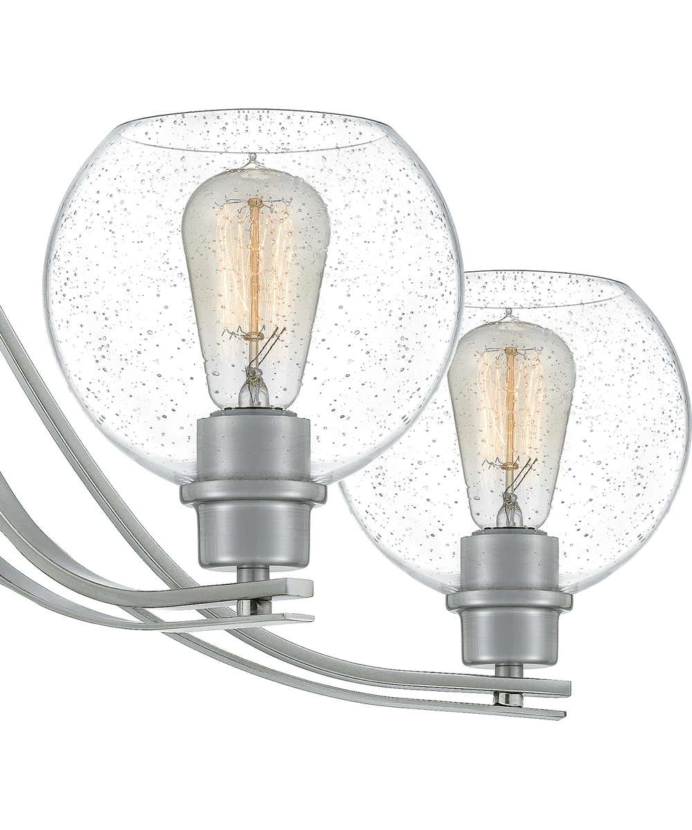 Pruitt 9-light Chandelier Brushed Nickel - Image 6