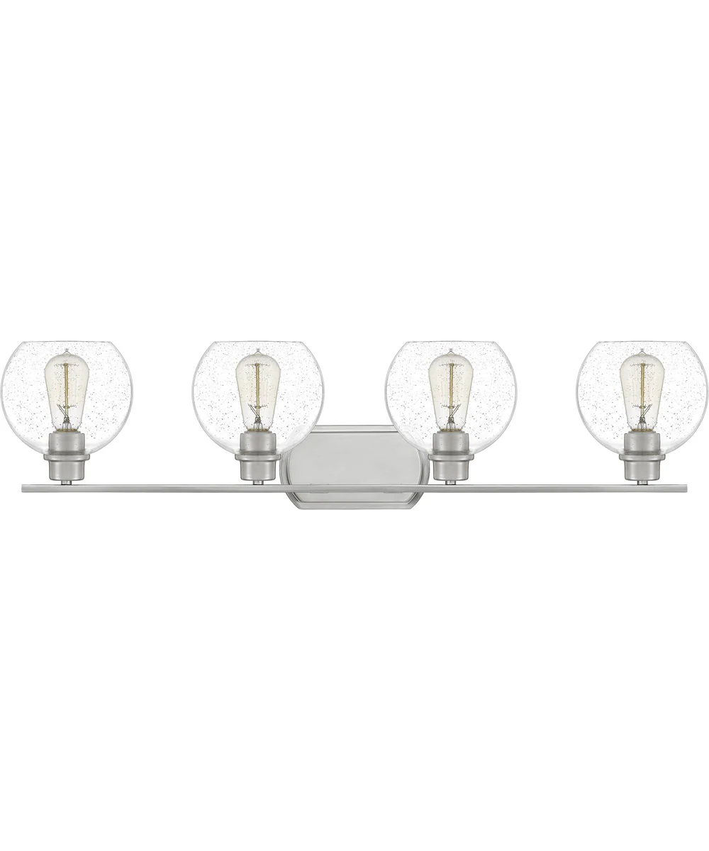 Pruitt Extra Large 4-light Bath Light Brushed Nickel - Image 3