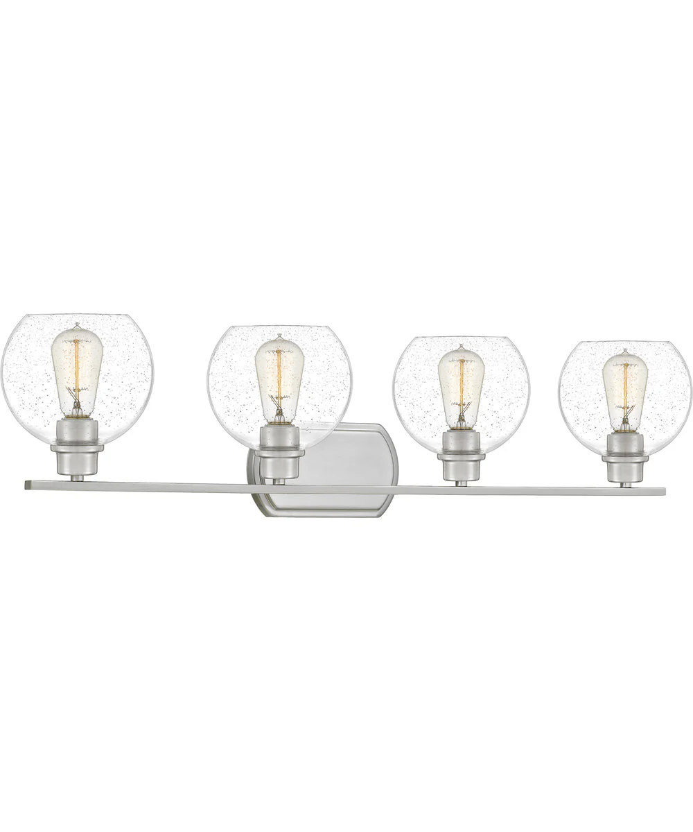 Pruitt Extra Large 4-light Bath Light Brushed Nickel - Image 4